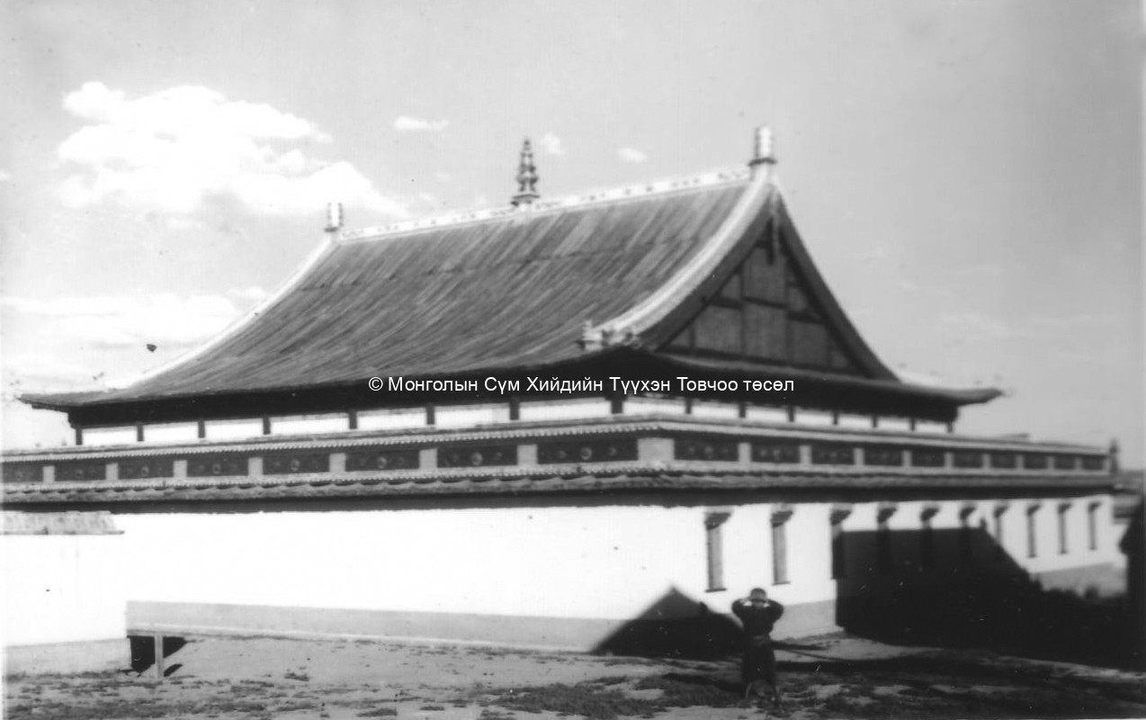 The main assembly hall from the North-West. Film Archives K-23734
